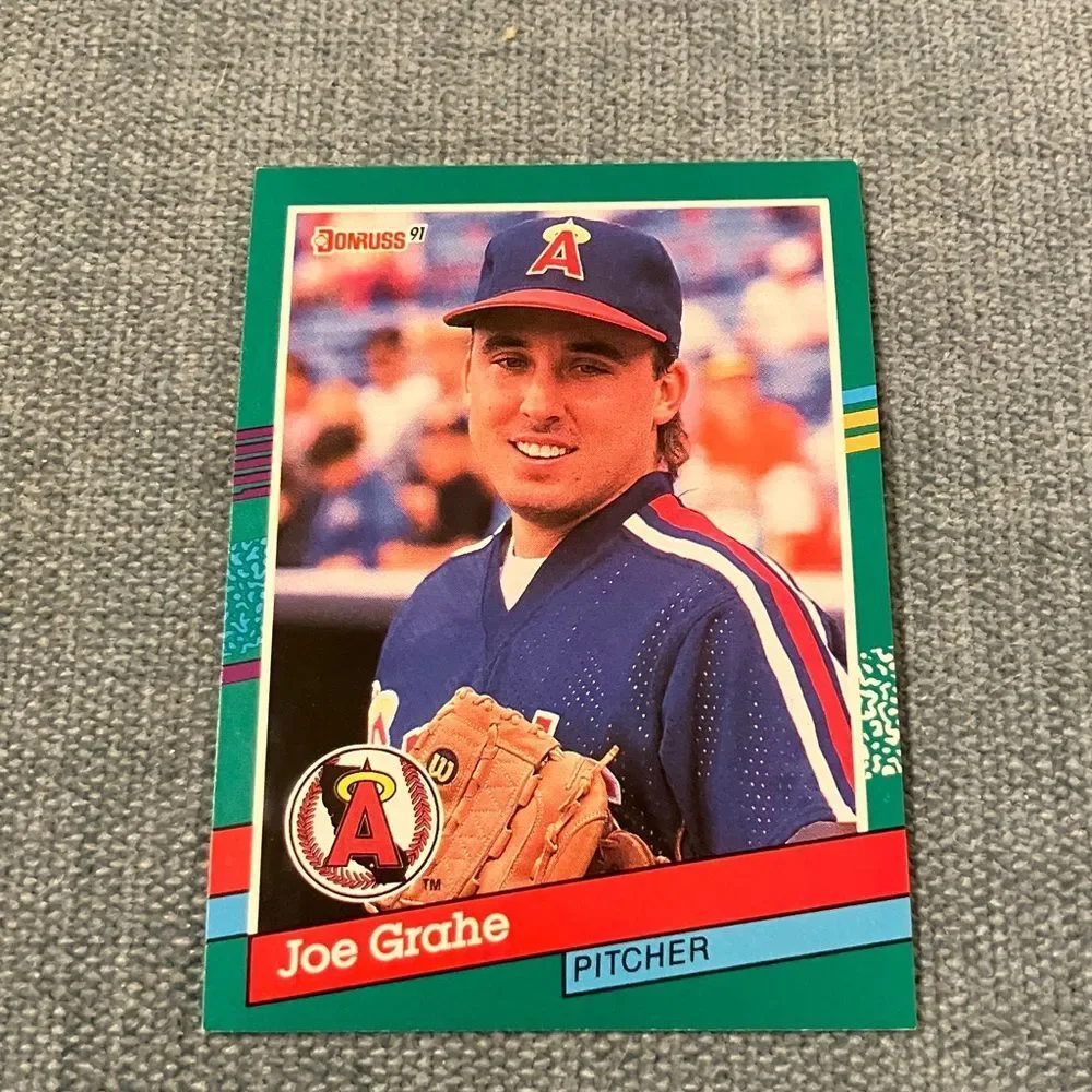 1991 Donruss Anaheim Angels Baseball Card Trading Card